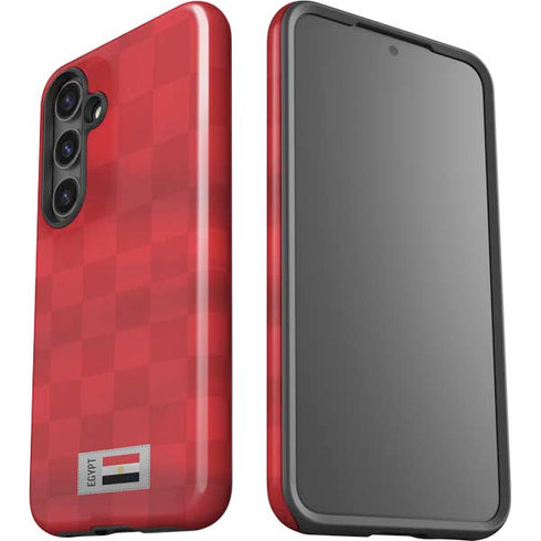 Egypt Soccer Flag Galaxy S24 Plus Impact Case